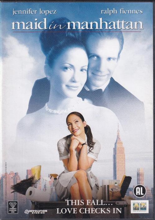 Femme de ménage à Manhattan (2002) Jennifer Lopez - Ralph Fi, CD & DVD, DVD | Comédie, Utilisé, Comédie romantique, Tous les âges
