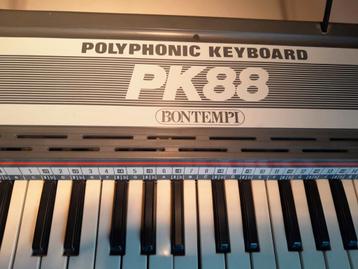 Clavier polyphonique PK 88 Bontempi, Enlèvement ou Envoi, Utilisé, 2 claviers, Autres types