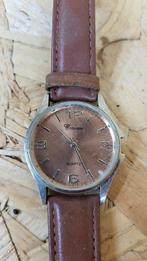 Montre Conseur à quartz – cadran cuivre, bracelet cuir, Montre-bracelet, Autres marques, Cuir, Enlèvement