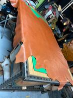 Cognag kleur hele huid 1.2-1,4 mm dikte soepel en glad A520, Enlèvement ou Envoi, Comme neuf