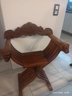 Twee Savonarola stoelen begin 1900, Antiek en Kunst, Ophalen