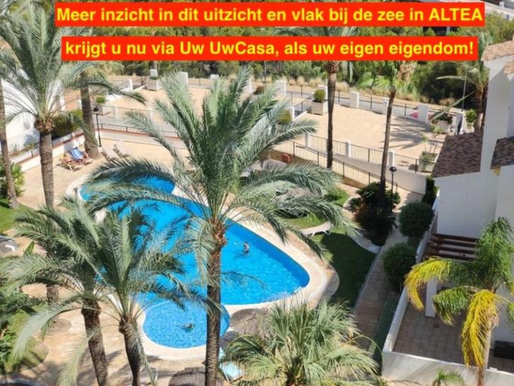 Uw eigen Appartement in ALTEA bij zee met parking en, Immo, Buitenland, Spanje, Appartement, Dorp