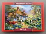 Legpuzzel Castorland: Forest Cottage, 3000 stuks, Hobby en Vrije tijd, Denksport en Puzzels, Ophalen of Verzenden, Legpuzzel, Meer dan 1500 stukjes
