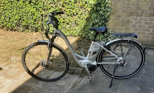 elektrische damesfiets met lage instap, Fietsen en Brommers, Fietsen | Dames | Damesfietsen, Gebruikt, Overige merken, (Extra) lage instap