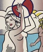 Roy Lichtenstein: ingelijste en genummerde lithografie, Antiek en Kunst, Kunst | Litho's en Zeefdrukken, Ophalen of Verzenden