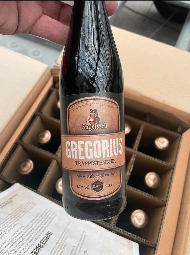 Set van 6 Trappistenbieren van Stift Engelszell, Verzamelen, Biermerken, Zo goed als nieuw, Ophalen of Verzenden