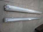 2 TL lampen 1,23M L, Ophalen of Verzenden, Gebruikt, Kunststof