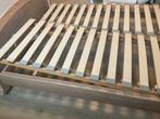 Rustiek bed gezandstraald, Huis en Inrichting, Slaapkamer | Matrassen en Bedbodems, Ophalen, Zo goed als nieuw, 200 cm