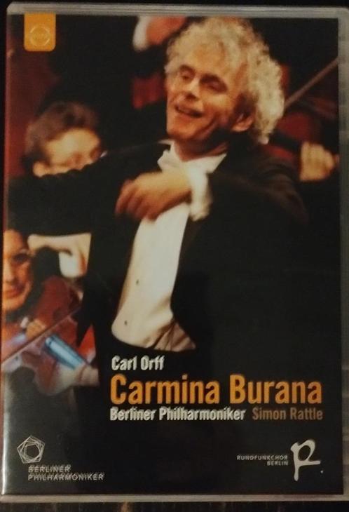 Carmina Burana Carl Orff, Berliner Philharmoniker DVD in zee, CD & DVD, DVD | Musique & Concerts, Utilisé, Musique et Concerts