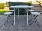 2 Tables pliantes - A louer, Ophalen, Overige materialen, Gebruikt, 100 tot 150 cm