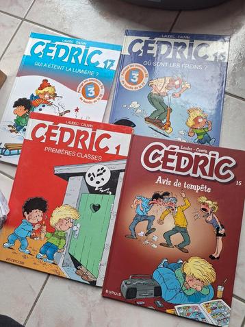 Lot de 4 Bd  Cédric 1,15,16,17 pour 12€, Plusieurs BD, Enlèvement, Utilisé