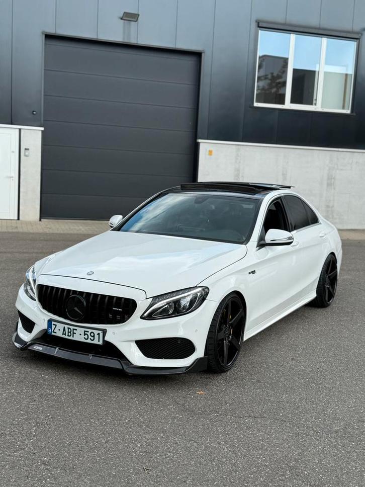 Mercedes C200 AMG-Line diesel gekeurd !, Auto's, Mercedes-Benz, Bedrijf, C-Klasse, Achteruitrijcamera, Adaptieve lichten, Adaptive Cruise Control