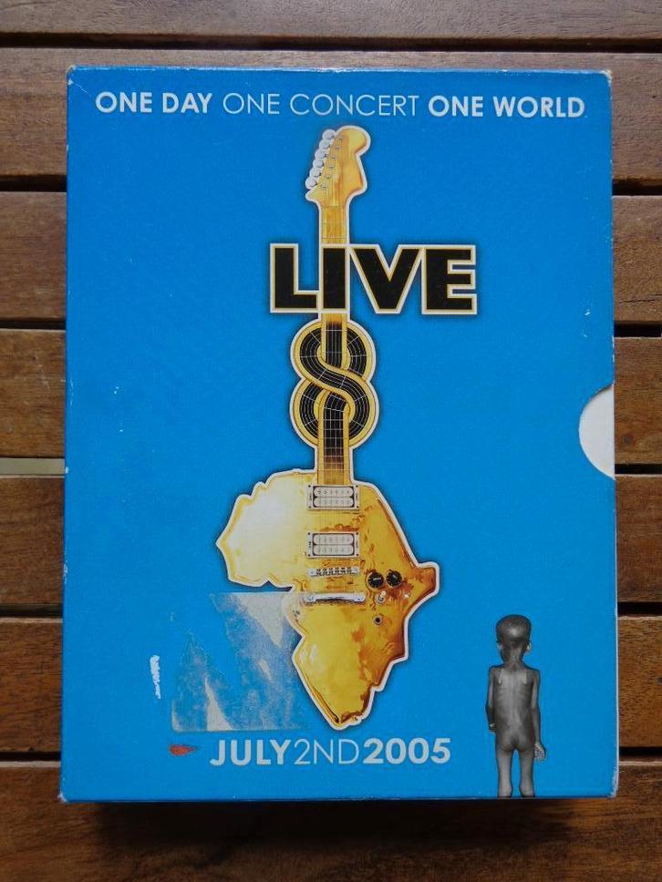 )))  Live 8  //  Concerts  (((, CD & DVD, DVD | Musique & Concerts, Comme neuf, Musique et Concerts, Coffret, Tous les âges, Enlèvement ou Envoi