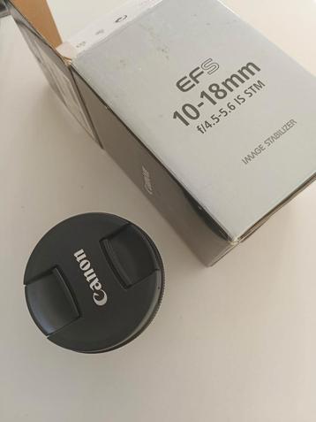 Canon EF-S 10-18mm f/4.5-5.6 IS STM beschikbaar voor biedingen