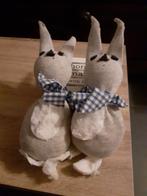 Handgemaakte konijnen 2 stuks voor 15, Kinderen en Baby's, Kraamcadeaus en Geboorteborden, Nieuw, Ophalen