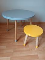 houten kindertafel + stoeltje, Kinderen en Baby's, Ophalen, Zo goed als nieuw