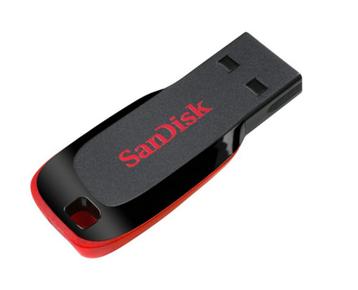 SanDisk Cruzer Blade USB-stick van 16 GB beschikbaar voor biedingen