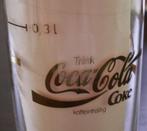 Recht Duits Coca Cola glas goudkleurige opdruk Trink 0,3l, Ophalen of Verzenden, Zo goed als nieuw