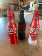 Lot de 3 bouteilles métal Coca-Cola, Zo goed als nieuw