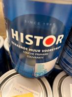 Histor middengrijze muurverf voor binnen 20x 1liter, Ophalen of Verzenden, Nieuw, Acrylverf