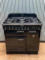 Luxe Falcon Elan Fornuis zwart/chroom met 3 ovens 90 cm, Elektronische apparatuur, Fornuizen, 60 cm of meer, Ophalen of Verzenden