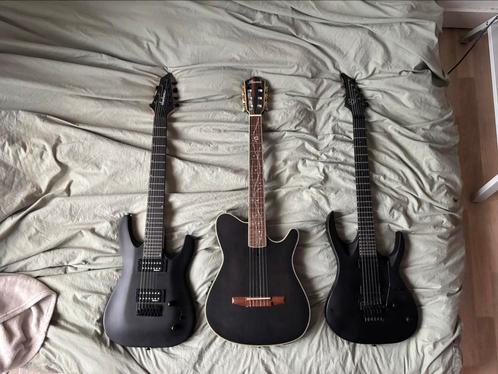 Lot de 3 Guitars (Ibanez/Jackson/S by Solar) spec en descrip, Muziek en Instrumenten, Snaarinstrumenten | Gitaren | Elektrisch