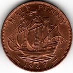 Royaume-Uni : 1/2 Penny 1967 KM#896 Ref 13915, Enlèvement ou Envoi, Autres pays, Monnaie en vrac