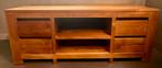 Teak tv meubel, Huis en Inrichting, Kasten |Televisiemeubels, Ophalen, Gebruikt, 100 tot 150 cm, Minder dan 100 cm