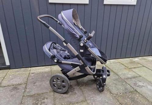 Duo kinderwagen, Kinderen en Baby's, Buggy's, Zo goed als nieuw, Overige merken, Duomodel, Regenhoes, Verstelbare rugleuning, Voetenzak