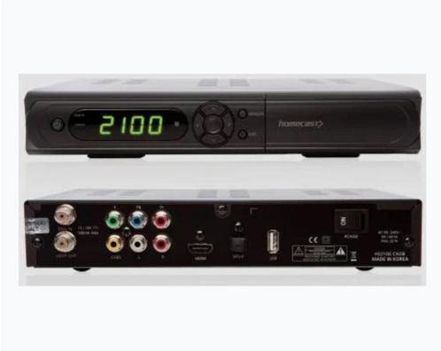 Homecast HS 2100 Plus Satelliet ontvanger FULL HD NIEUW, Audio, Tv en Foto, Schotelantennes, Nieuw, Ophalen of Verzenden