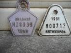 vintage fietsplaten, Verzamelen, Retro, Verzenden, Overige typen