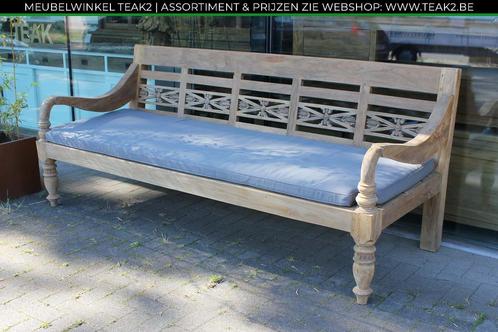 Nouveau mobilier de jardin en teck - banc de jardin/banc de, Jardin & Terrasse, Bancs de jardin, Neuf, Bois de teck, Enlèvement ou Envoi