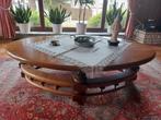 salontafel, Huis en Inrichting, Tafels | Salontafels, Ophalen, Gebruikt, Ovaal