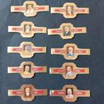10 sigarenbandjes Stompkop : autoconstructeurs, Verzamelen, Ophalen of Verzenden, Zo goed als nieuw, Sigarenbandjes
