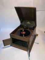 Merveillophone uit 1903 in perfecte staat met 78t vinyl in f, Ophalen