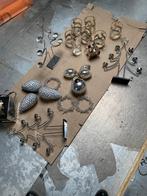 Kerst decoratie in messing en glas, Diversen, Kerst, Ophalen, Zo goed als nieuw