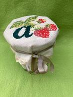 Aardbeien confituurpot, Ophalen of Verzenden, Zo goed als nieuw, Glas, Overige typen