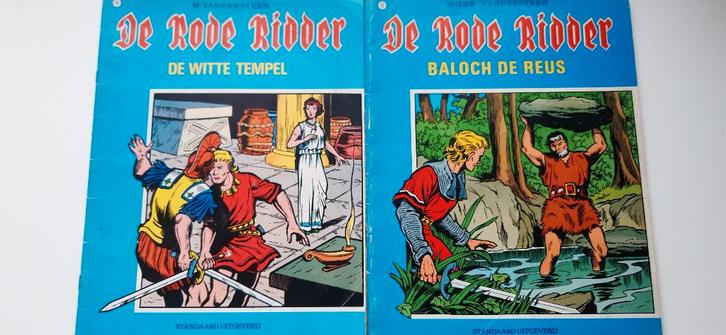 Strips De Rode Ridder, Verzamelen, Retro, Ophalen