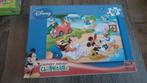 puzzel mickey mouse 50stuks, Ophalen, 10 tot 50 stukjes, Gebruikt, 4 tot 6 jaar