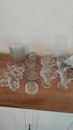 Ijscoupes, aperitiefschalen, Huis en Inrichting, Ophalen, Glas