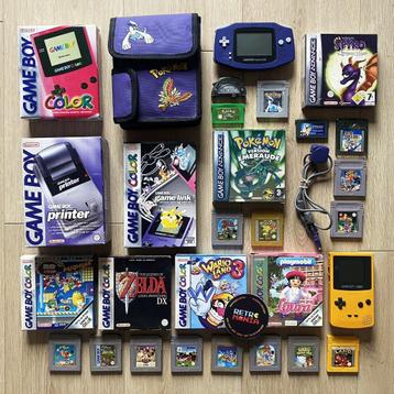 Consoles Nintendo Game Boy + Jeux