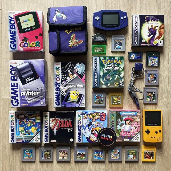 Nintendo Game Boy-consoles + spellen, Games en Spelcomputers, Games | Nintendo Game Boy, Zo goed als nieuw, Ophalen of Verzenden