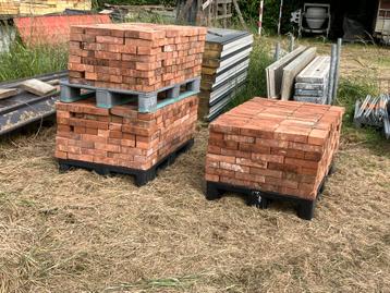 partij kleiklinkers 20m2 beschikbaar voor biedingen