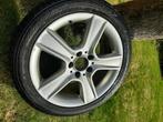 Set originele alu velgen mercedes-benz, Auto-onderdelen, Banden en Velgen, Ophalen, Gebruikt, Velg(en), 17 inch