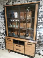 Buffetkast Henders & Hazel OXFORD - Choco Brown industrieel, Huis en Inrichting, Kasten | Buffetkasten, Ophalen, 100 tot 150 cm