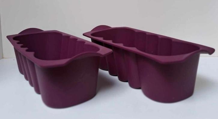 Tupperware™ « Multiflex - King - Cake » x 2 - paars, Huis en Inrichting, Keuken | Tupperware, Nieuw, Bak of Kom, Paars, Ophalen of Verzenden
