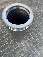 Metaloterm RVS AT schoorsteensectie lengte 1000mm 150mm, Doe-het-zelf en Bouw, Chauffageketels en Boilers, Ophalen, Nieuw, Onderdeel