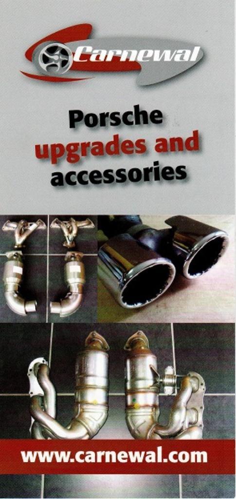 Carnewal Styling & Accessoires voor Porsche, Auto-onderdelen, Uitlaatsystemen, Porsche, Ophalen of Verzenden