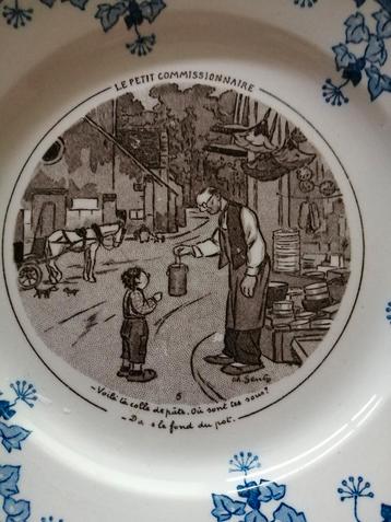 Enseigne humoristique, ancienne poterie française, Enlèvement