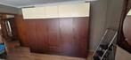 Vintage kleerkast   ongeveer 60 jaar oud, Huis en Inrichting, Ophalen, Overige materialen, Met hangruimte